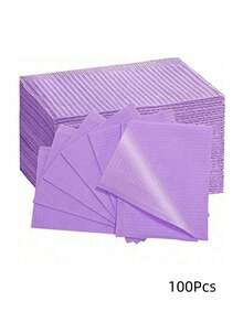 200/125/100/50/20/10 片装 13 英寸 x 18 英寸一次性美甲桌垫，三层美甲沙龙毛巾餐巾纸（适用于亚克力指甲），美甲垫纸，防水美甲纸（适用于家庭美甲沙龙） - 彩色 - 查看 29