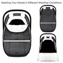 General Motors Safety Seat Covers For Male And Female Babies, A Must-Have Item For Babies In Winter, With A Detachable Zipper Design - Multicolor - View 8