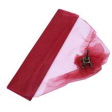 1 قطعة ستائر شفافة من القماش الشبكي الأورجانزا البلوري بمقاس 48 * 1000 سم لديكور حفلات الزفاف وأعياد الميلاد والمناسبات، قماش الزفاف DIY والأعمال اليدوية وخلفية القوس