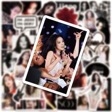 Set de stickere Jisoo, set de stickere din seria de albume noi "JUMP" și "Born Pink", Jennie, Jisoo, Rosé și Lisa, imprimare color de înaltă definiție, potrivit pentru laptopuri și manuale, poate decora valize, laptopuri, telefoane și tablete, articole muzicale pop, colecții de idoli K-Pop, cadouri creative de ziua de naștere și sărbători BLINK. - Multicolor - Vizualizare 3