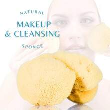 All - Natural Remover Cleansing Sponge u2013 Wool, Single Piece - Beige natural - Ver 2