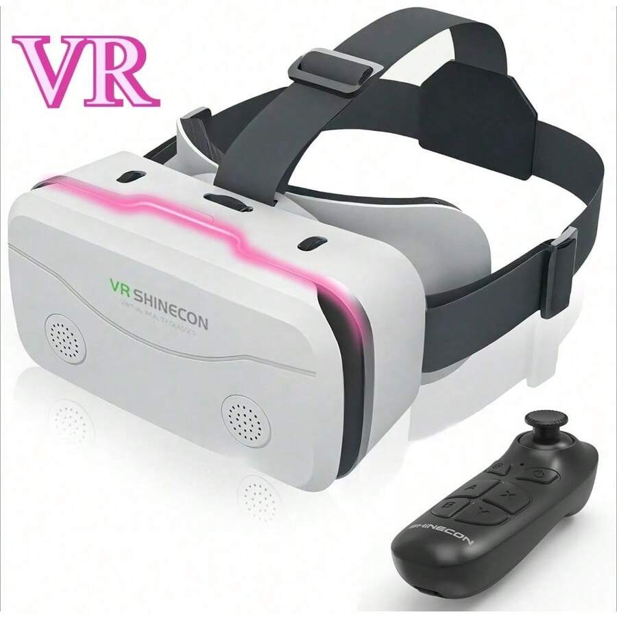 VR All-In-One Gaming Console, Mobile-Specific Virtual Reality 3D Glasses Head-Mounted Movie Game VR Device With Controller - default - View 1