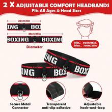 Headband Boxing Reflex Ball, 3 Levels Reaction Ball With 2 Adjustable Headbands, Boxing Training Equipment For Reaction, Punching Speed, Hand Eye Coordination - Emoticons Style - View 2