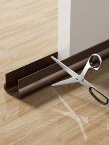 93cm PVC Flexible Door Bottom Seal Strip, Soundproof, Windproof, Dustproof Door Bottom Seal Tape - Multicolor - View 4
