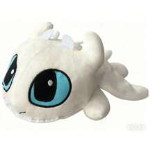 1pc Toothless Plush Doll - Soft Stuffed Night Fury Dragon Doll, Cuddle Pillow For Bedroom, Sofa, Car, Office, Birthday, Holiday, Perfect Gift