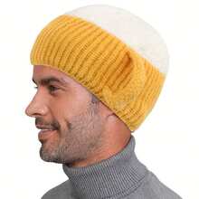 Funny Beer Mug Hat - A Stretchy Beer Hat Suitable For Men And Women To Wear In Autumn And Winter, Lightweight And Warm, With A Fun Beer Hop Pattern, Suitable For Halloween, Christmas, New Year, Beer Parties, Birthday Parties, Singles Parties And Other Celebrations. - Multicolor - View 7