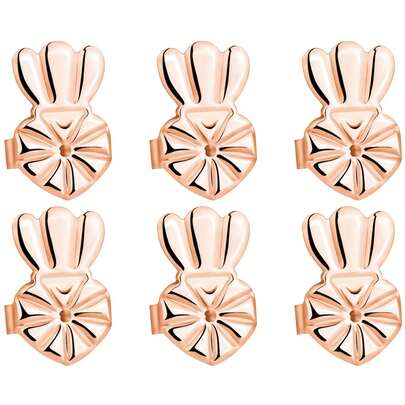 3 Pairs Earring Backs Cushion For Sagging Ears Fixing Earring Backs Cushion For Heavy Earrings Adjustable Earring Backs Cushion