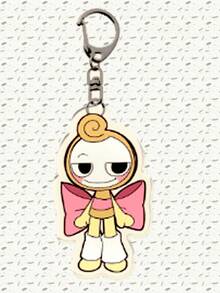 1pc/7pcs Back To School Dandy'S World Video Game Theme Key Charm - The Ideal Cute Cartoon Image Bag Charm For Young And Adult Gamers Alike. Acrylic Keychain Ideal For Boyfriends, Girlfriends, Family Members, Teachers, Party Gifts, And Nursing Students. - Multicolor - View 8