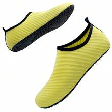 女士峡谷漂流鞋、沙滩鞋、袜鞋、户外运动鞋，室内外皆宜，舒适柔软，耐磨透气，轻便，也可用于冲浪、游泳、皮划艇、潜水、舞蹈、跑步等运动。 - 黃色 - 查看 6