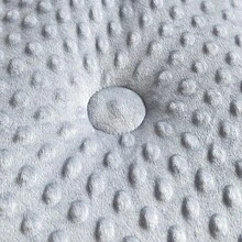 1pc Printed Floral & Cartoon Pattern Comforter, Soft Plush Fabric, Quilted Design, Suitable For Bedroom, Guest Room, All Season - Blue and White - View 3