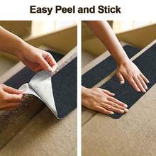 4/8/15pcs Outdoor Stair Non-Slip Mats, Anti-Slip Stair Treads, Suitable For Wooden Stairs, Durable Outdoor Non-Slip Mats, Anti-Slip Stair Treads, Indoor & Outdoor Stair Carpets, Pet-Friendly Outdoor Non-Slip & Scratch-Resistant Stair Mats - Self-Adhesive, Reusable, Prevent Stair Mat Displacement - Easy Installation Stair Treads - Multicolor - View 7