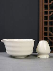 2pcs 500ml Ceramic Matcha Bowls, Whisk Set, Tools For Making Matcha, Desserts And Pastries, Tea Drinks, Tea Ceremony Accessories - Multicolor - View 12
