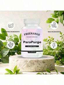 Selling Fast!FreeRange ParaPurge Advanced Parasite Cleanser - Gut & Colon Support 60 Capsules. Women's Health. - 1 - 查看 6