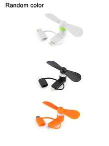 6pcs/3pcs/1PC Mini Mobile Phone Fans - Colorful And Powerful Three-In-One Fans, Compatible With IPhone, Compatible With IPad, Android Smartphones And Tablets - Summer Mobile Phone Accessories, Spring Summer Picks, Brides Maid Gifts, Room, Bedroom Decor, Bedroom Decor, Beach, Travel, For Men, For Women, Vacation - Multicolor - View 10