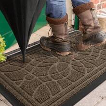 All-Weather Indoor/Outdoor Doormat, Non-Slip Backing, Machine Washable - Suitable For Front Door, Patio, Garage - Holiday Home Decor, Patio Floor, Textured Surface, Durable, Outdoor Enthusiasts, Outdoor Entryway Mat, House Entrance Mat, Outdoor Door Mat, Diamond Rug, High Bed With Desk And Wardrobe, Entrance Mat, Threshold Mat, Front Door Mat