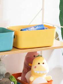 Juego de cajas de almacenamiento multifuncionales - Adecuado para cosméticos, aperitivos, etc. - Organizador de plástico para la cocina, el baño y el dormitorio - Multicolor - Ver 10