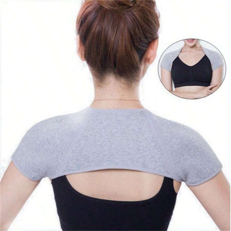 Sports Shoulder And Neck Protection Gear For Fitness Training Joint Stability Support And Shoulder Brace - Light Grey - View 1