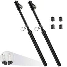 12'' Dual Tire Pressure Gauge, Heavy Duty Truck Tire Gauge Range 10 - 150PSI 1 - 10Bar, Non - Slip Handle And Extended Tube Semi Truck Car RV Van 2pcs - 2pcs - View 2