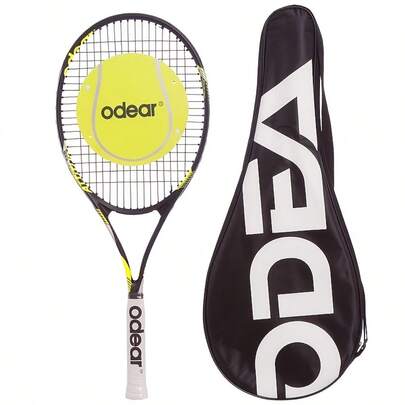 ODEA OEM Graphite Composite Tennis Racket - Lightweight Design For Beginner & Recreational Players