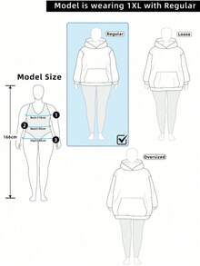 Slayr Women's Black Long Sleeve Pullover Hoodie With Cool Attitude Slogan American Streetwear, Casual New Year & Valentine's - 灰色 - 查看 5