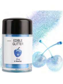 Edible Glitter - 5g Edible Luster Dust Metallic Coloring Glitter For Cakes, Baking, Cake Decorating - Edible Dust Powder Shimmer Sprinkle Powder For Icing,Candy