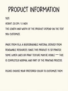 1 pezzo Targa decorativa personalizzata a forma di mongolfiera con lettera, decorazione personalizzata con iniziale del nome, motivo a nuvole, stampata in 3D, adatta per decorazione della cameretta del bambino e della stanza dei bambini, per neonati, compleanni, Natale e decorazioni natalizie per la casa, regalo personalizzato con lettera - Multicolore - Visualizzare 6