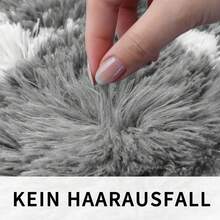 Sour Lemon Rugs Living Room Large Striped Area Rug For Bedroom, Washable Rug Anti Slip, Extra Large Fluffy Shaggy Rugs Modern Floor Carpets Mat Beside Carpet For Living Room, Bedroom,Home Decor - Wavy Gray-white - View 4