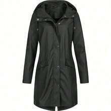 Thick Hooded Long Waterproof Reusable Portable Rainwear Full-Body Durable Retractable Waterproof Wear-Resistant Raincoat For Outdoor Mountaineering Hiking Cycling Travel Camping Rainstorm Proof Snowproof,Spring Summer Picks,Brides Maid Gifts,Room,Bedroom Deccor,Bedroom Deccor,Beach,Travel,For Men,For Women,Vacation,Women's Day,Travel Essentials,Wedding Favours,Y2k,Bedroom,Car Acessesories Women,Kitchen Deccor,Cute Stuff,Outdoor,Garden,Travel Essentials,Portable Essentials,Beach Essentials,Graduation Season,Commencement,Graduation Ceremony,Graduation Gift,Graduation Present,Graduation Gift,Graduation Present,Congrats Grad,Congratulations Graduate,Valedictorian,Finish School,Graduation Party,Outdoor Essentials,Travel Portable,Hiking Essentials,Camping Essentials,Portable Tools,Summer Essentails,Summer Portable,Raincoat / Rain Jacket / Waterproof Jacket / Rain Poncho / Poncho Imperméable / Capa De Chuva / Impermeable / Rain Gear / Kids Raincoat / Adult Raincoat / Outdoor - màu đen - Xem 8