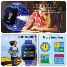 Kids Smart Game Watch With Camera,Photo Album, 18 Built-In Games, Calculator, Calendar, LED Lights,Perfect Holiday Gift For Childrens! - Multicolor - View 6
