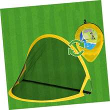 Portera De Ftbol Plegable Ftbol para Jugar Interiores y Exteriores Puerta De De Serie Amarilla De Juego De - Amarillo - Ver 4