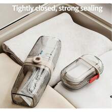 Premium Soap Dish - Waterproof & Quick-Dry Design, Durable PP Material With Drainage Holes, Anti-Slip Base, Suitable For Bathroom, Kitchen, Shower, Travel | Large Capacity For Bar Soap, Easy To Clean, Aesthetic Design, Fits Any Home Decor - Light Grey - View 7