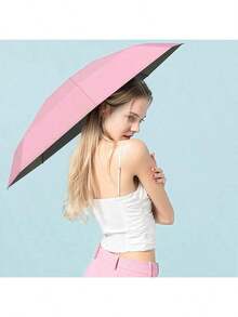这款轻巧便携的迷你胶囊伞，防风防紫外线，专为女性设计。时尚的折叠伞配有舒适的握柄，是户外活动、海滩漫步、城市散步、通勤和旅行的理想之选。小巧可爱，方便携带，可轻松放入任何手提包中。