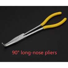 1pc Professional Fishing Hook Remover - Heavy Duty Long Nose Design, Telescopic Tool Suitable For Professionals And Hobbyists - Ideal Father's Day, Christmas Gift, Durable Structure, Bent Needle Nose, Outdoor Enthusiasts, Sturdy Construction, Grandpa's Choice, Green/Yellow Available, Applicable To 10 Fishing Scenarios, Powerful Fish Gripper, Quick Unhooking Tool, Essential Saltwater Fly Fishing Gear