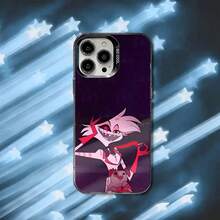 Funda de teléfono A-Angel Dust Monster para 17,16,15,14,13,12,11,Pro,Max,Plus, negra mate dura - Z2 - Ver 2