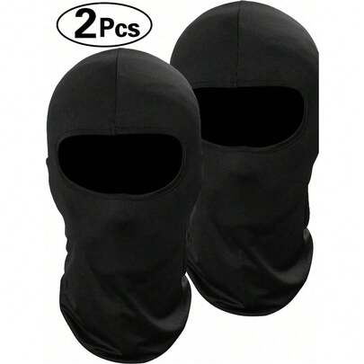 2 Packs Balaclava Face Mask – Ski Mask For Men & Women With UV Protection & Windproof Fleece Lining, Versatile Scarf For Motorcycle, Snowboard, Cycling, Skiing & Cold Weather Outdoor Sports