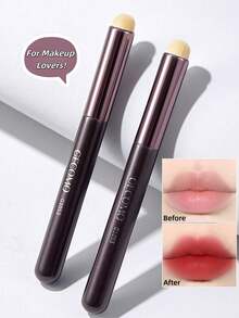 OEIEZ Lip Brush Lip Smudge Brush With Cap Lip Makeup Brush Multi-Purpose Makeup Blending Brush For Home And Travel,For Evenly Applying Lipstick, Lip Balm, Lip Gloss, And Concealer,Hygienic, Convenient And Easy To Clean, Enhances Lip Care,Giveaways - Multicolor - View 8