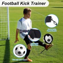 Speed Agility Training Equipment Set, Agility Ladder 20ft, 12 Cones, Resistance Parachute/Soccer Kick Trainer, Jump Rope, 5 Resistance Bands, Practice Equipment Adults - Set2 附踢腿訓練器 - 查看 6