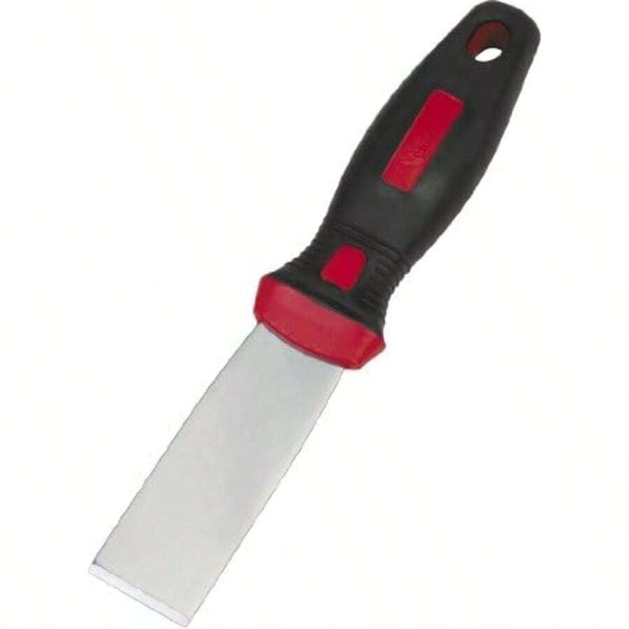 Warner 90667 ProGrip Stiff - Cuchillo ancho (, acero inoxidable con tapa martillo)(1.25 in (3.17 cm) Cincel rígido) - Multicolor - Ver 1