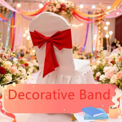 1/10/20pcs Thickened Air Layer Bow Tie Chair Back Covers, Washable, Suitable For Outdoor Restaurant, Wedding, Party, Holiday, Hotel, Conference, Banquet, Home Decor, Great For Wedding, Baby Shower, Birthday, Halloween/Thanksgiving/Christmas Party, Graduation Ceremony, School Opening Ceremony, Interactive Party Decoration