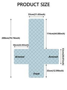 1PC Waterproof Pet-Proof Single-Seater Sofa Slipcover, All-Season Use, Machine Washable, Pet Stain Resistant, Multi-Color Options Chair Cover, Integrated Modern Minimalist Style - Multicolor - View 3