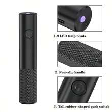 1pc Handheld Nail Lamp, Quick-Drying Nail Cap Lamp, UV Curing Colored Nail Gel Lamp, Travel/Home DIY Nail Care