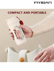 FIYIBAN 1pc Portable Electric Coffee Cup, Supports USB Charging, 7000 RPM, High-Quality Material, Suitable For Hot & Cold, Can Stir Coffee Powder, Soy Milk, Oatmeal Etc., Portable & Easy To Use, Ideal For Outdoor Use, Also A Great Gift - Multicolor - View 10