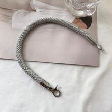 Dây đeo túi dệt thủ công bằng dây nylon - Bạc - Xem 4