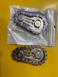 新款创意汽车轮齿轮链条减压玩具，青少年理想圣诞礼物 - 彩色 - 查看 10