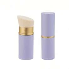 1pc/2pcs Large Purple Retractable Makeup Brush Set With Cover, Powder Brush, Blush Brush, Foundation Brush, Contour Brush, Highlighter Brush, Soft Hair, Multi-Functional, Travel Friendly Cosmetic Brushes,Giveaways - Multicolor - View 8