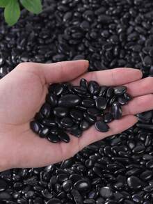 3-30mm natürliche Kieselsteine, mehrfarbig (weiß, rot, grün, gelb, schwarz, grau), geeignet für Zimmerpflanzen, Outdoor-Landschaftsgestaltung und Feiertags-Dekoration - perfekt für Terrassen, Topfpflanzen, Badezimmer, Aquarien und Miniatur-Landschaften | Natürliches Aussehen | Dekorativ, Gartendekoration - Verschiedenfarbig - Übersicht 6