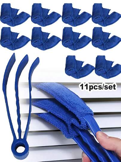Reusable Window Cleaner, Detachable Louver Brush, Gap Cleaning Brush, Dust Removal Brush Can Separate And Clean Air Conditioning And Ventilation Equipment, Dust Removal Cleaning Tools, Cleaning Brushes, Household Gap Artifact, Multifunctional Cleaning Brush, Suitable For Car Air Conditioning Vents, Air Conditioning, Blinds, Small Gaps, Daily Necessities
