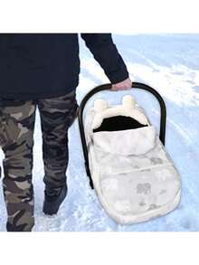 General Motors Safety Seat Covers For Male And Female Babies, A Must-Have Item For Babies In Winter, With A Detachable Zipper Design - Multicolor - View 7