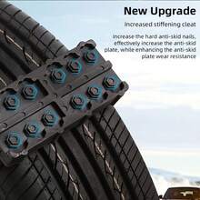 Automotive Anti-Slip Traction Mats, For Icy & Snowy Roads, Prevent Slipping & Get Unstuck