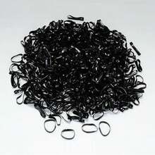 30 piezas de ligas de pelo elásticas para niñas, accesorios de pelo de goma para estudiantes mujeres - Multicolor - Ver 3